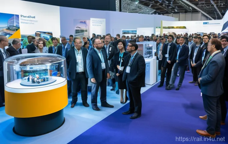 철도 기술 세미나 후기 - **Image Prompt 2: Smart Battery-Powered Railway Control Center**
    A vibrant, high-tech image depi...